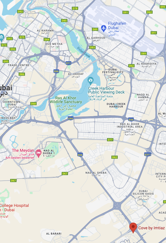 cove-dubai-google-maps-location